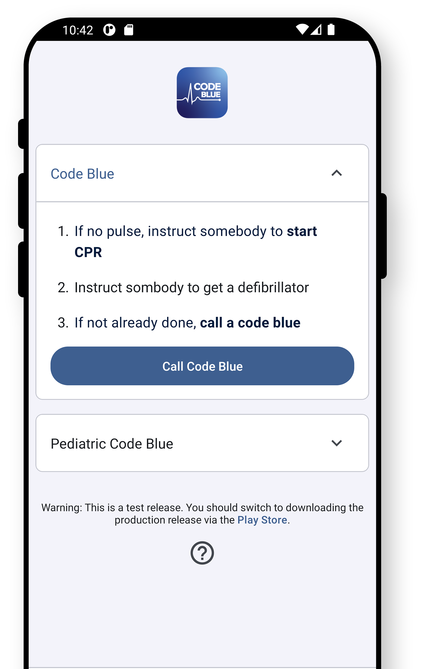 Code Blue Leader Screenshot